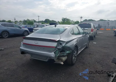 2020 Hyundai Sonata Sel from USA, damaged, VIN 5NPEF4JAXLH026910